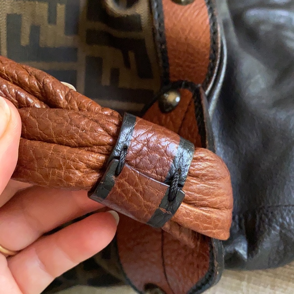 Fendi Bucket Bag Zucca Jacquard Leather - Picture 7 of 13